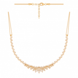 Elegancki naszyjnik z cyrkoniami(49506)